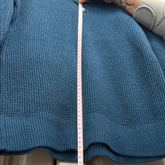 Denver Hayes Teal Buttoned Cardigan - Picture 6 of 10